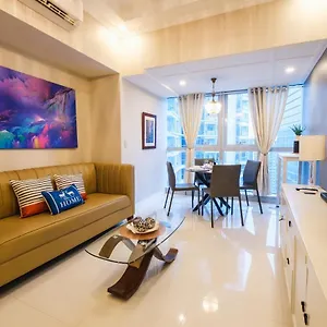 Apartment Spacious 2br In Bgc With Workspace & Washer, Manila